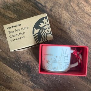 Starbucks “You are here collection” ornament California